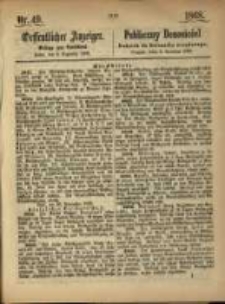 Oeffentlicher Anzeiger. 1868.12.08 Nro.49
