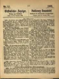 Oeffentlicher Anzeiger. 1868.12.29 Nro.52