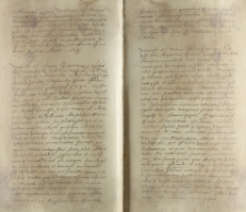 Skarga Anzelma Kowalskiego, rycerza sieradzkiego, na ogromne szkody wyrządzone mu przez karczmarza Benedykta Riczcę z Żytniowa