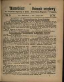 Amtsblatt der Königlichen Regierung zu Posen. 1870.02.01 Nro.5