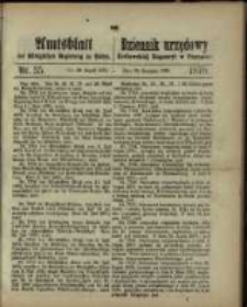 Amtsblatt der Königlichen Regierung zu Posen. 1870.08.30 Nro.35
