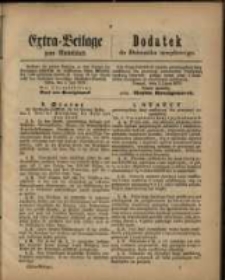 Extra-Beilage zum Amtsblatt