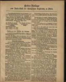 Extra-Beilage zum Amts-Blatt der Königlichen Regierung zu Posen