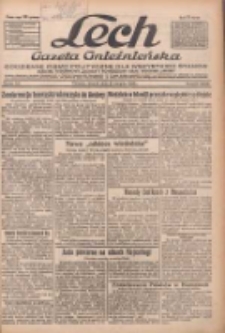 Lech.Gazeta Gnieźnieńska: codzienne pismo polityczne dla wszystkich stan&oacute;w. Dodatki: tygodniowy "Lechita" i powieściowy oraz dwutygodnik "Leszek" 1933.08.22 R.34 Nr191