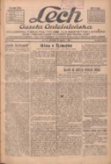 Lech.Gazeta Gnieźnieńska: codzienne pismo polityczne dla wszystkich stan&oacute;w. Dodatki: tygodniowy "Lechita" i powieściowy oraz dwutygodnik "Leszek" 1934.01.25 R.35 Nr19