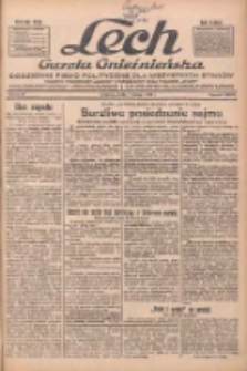 Lech.Gazeta Gnieźnieńska: codzienne pismo polityczne dla wszystkich stan&oacute;w. Dodatki: tygodniowy "Lechita" i powieściowy oraz dwutygodnik "Leszek" 1934.02.07 R.35 Nr29