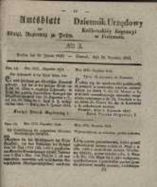 Amtsblatt der Königlichen Regierung zu Posen. 1835.01.20 Nro.3