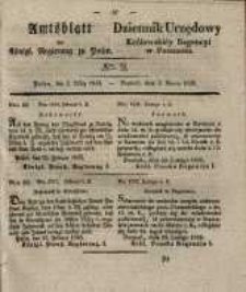 Amtsblatt der Königlichen Regierung zu Posen. 1835.03.03 Nro.9