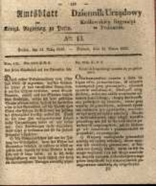 Amtsblatt der Königlichen Regierung zu Posen. 1835.03.31 Nro.13