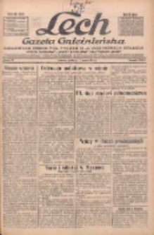 Lech.Gazeta Gnieźnieńska: codzienne pismo polityczne dla wszystkich stan&oacute;w. Dodatki: tygodniowy "Lechita" i powieściowy oraz dwutygodnik "Leszek" 1934.03.11 R.35 Nr57