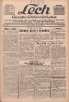 Lech.Gazeta Gnieźnieńska: codzienne pismo polityczne dla wszystkich stan&oacute;w. Dodatki: tygodniowy "Lechita" i powieściowy oraz dwutygodnik "Leszek" 1934.03.18 R.35 Nr63