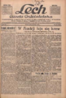 Lech.Gazeta Gnieźnieńska: codzienne pismo polityczne dla wszystkich stan&oacute;w. Dodatki: tygodniowy "Lechita" i powieściowy oraz dwutygodnik "Leszek" 1934.02.14 R.35 Nr35