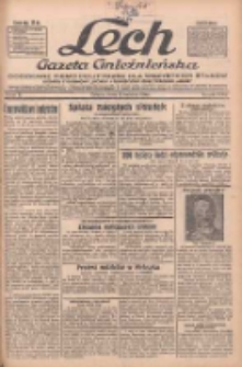 Lech.Gazeta Gnieźnieńska: codzienne pismo polityczne dla wszystkich stan&oacute;w. Dodatki: tygodniowy "Lechita" i powieściowy oraz dwutygodnik "Leszek" 1934.04.11 R.35 Nr82
