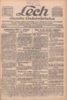 Lech.Gazeta Gnieźnieńska: codzienne pismo polityczne dla wszystkich stanów. Dodatki: tygodniowy "Lechita" i powieściowy oraz dwutygodnik "Leszek" 1932.12.24 R.33 Nr296