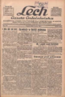 Lech.Gazeta Gnieźnieńska: codzienne pismo polityczne dla wszystkich stan&oacute;w. Dodatki: tygodniowy "Lechita" i powieściowy oraz dwutygodnik "Leszek" 1934.02.17 R.35 Nr38