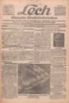 Lech.Gazeta Gnieźnieńska: codzienne pismo polityczne dla wszystkich stan&oacute;w. Dodatki: tygodniowy "Lechita" i powieściowy oraz dwutygodnik "Leszek" 1933.01.10 R.34 Nr7