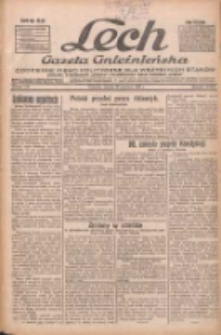 Lech.Gazeta Gnieźnieńska: codzienne pismo polityczne dla wszystkich stan&oacute;w. Dodatki: tygodniowy "Lechita" i powieściowy oraz dwutygodnik "Leszek" 1934.06.30 R.35 Nr147
