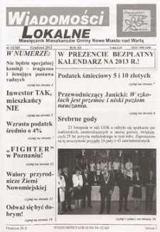 Wiadomości Lokalne 2012 R.12 Nr12(165)