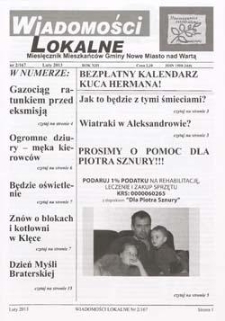 Wiadomości Lokalne 2013 R.13 Nr2(167)