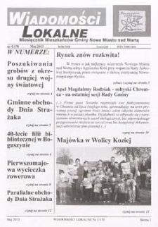 Wiadomości Lokalne 2013 R.13 Nr5(170)