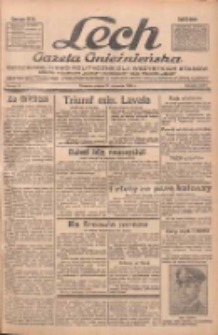 Lech.Gazeta Gnieźnieńska: codzienne pismo polityczne dla wszystkich stan&oacute;w. Dodatki: tygodniowy "Lechita" i powieściowy oraz dwutygodnik "Leszek" 1935.01.11 R.36 Nr9
