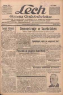 Lech.Gazeta Gnieźnieńska: codzienne pismo polityczne dla wszystkich stan&oacute;w. Dodatki: tygodniowy "Lechita" i powieściowy oraz dwutygodnik "Leszek" 1935.01.13 R.36 Nr11