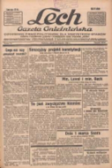 Lech.Gazeta Gnieźnieńska: codzienne pismo polityczne dla wszystkich stan&oacute;w. Dodatki: tygodniowy "Lechita" i powieściowy oraz dwutygodnik "Leszek" 1935.01.18 R.36 Nr15