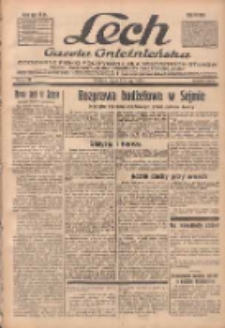Lech.Gazeta Gnieźnieńska: codzienne pismo polityczne dla wszystkich stan&oacute;w. Dodatki: tygodniowy "Lechita" i powieściowy oraz dwutygodnik "Leszek" 1935.02.08 R.36 Nr32