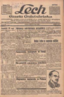 Lech.Gazeta Gnieźnieńska: codzienne pismo polityczne dla wszystkich stan&oacute;w. Dodatki: tygodniowy "Lechita" i powieściowy oraz dwutygodnik "Leszek" 1935.02.13 R.36 Nr36