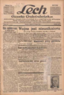 Lech.Gazeta Gnieźnieńska: codzienne pismo polityczne dla wszystkich stan&oacute;w. Dodatki: tygodniowy "Lechita" i powieściowy oraz dwutygodnik "Leszek" 1935.02.17 R.36 Nr40