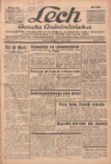 Lech.Gazeta Gnieźnieńska: codzienne pismo polityczne dla wszystkich stan&oacute;w. Dodatki: tygodniowy "Lechita" i powieściowy oraz dwutygodnik "Leszek" 1935.02.21 R.36 Nr43