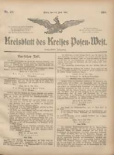 Kreis-Blatt des Kreises Posen-West 1904.06.16 Jg.16 Nr24