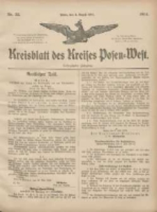 Kreis-Blatt des Kreises Posen-West 1904.08.04 Jg.16 Nr32