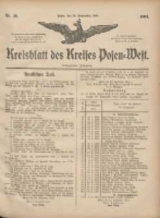 Kreis-Blatt des Kreises Posen-West 1904.09.29 Jg.16 Nr40