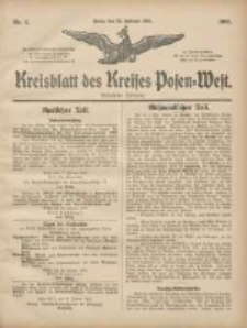 Kreisblatt des Kreises Posen-West 1905.02.23 Jg.17 Nr8