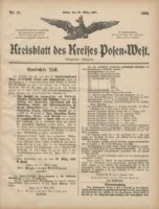 Kreisblatt des Kreises Posen-West 1905.03.30 Jg.17 Nr13