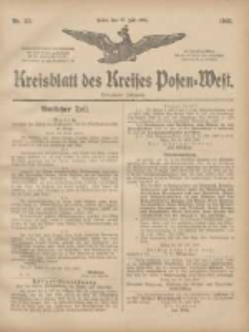 Kreisblatt des Kreises Posen-West 1905.07.27 Jg.17 Nr30