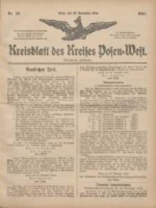 Kreisblatt des Kreises Posen-West 1905.11.30 Jg.17 Nr48