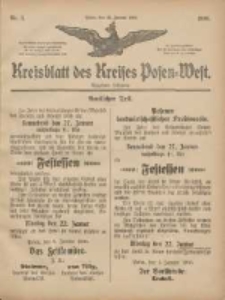 Kreisblatt des Kreises Posen-West 1906.01.18 Jg.18 Nr3