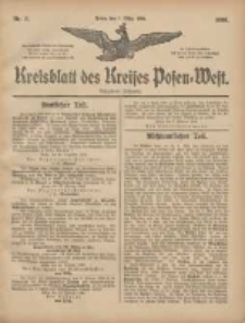 Kreisblatt des Kreises Posen-West 1906.03.01 Jg.18 Nr9