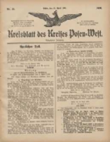 Kreisblatt des Kreises Posen-West 1906.04.12 Jg.18 Nr15