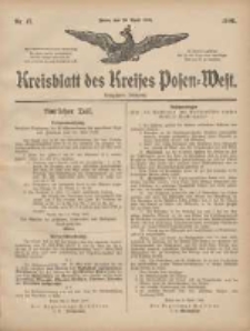 Kreisblatt des Kreises Posen-West 1906.04.26 Jg.18 Nr17