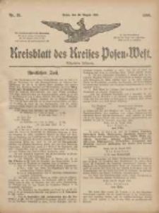 Kreisblatt des Kreises Posen-West 1906.08.30 Jg.18 Nr35