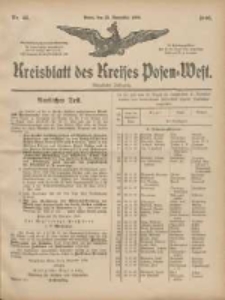 Kreisblatt des Kreises Posen-West 1906.11.29 Jg.18 Nr48