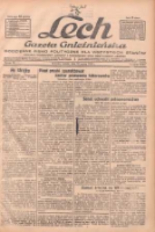 Lech.Gazeta Gnieźnieńska: codzienne pismo polityczne dla wszystkich stanów. Dodatki: tygodniowy "Lechita" i powieściowy oraz dwutygodnik "Leszek" 1932.03.19 R.33 Nr65