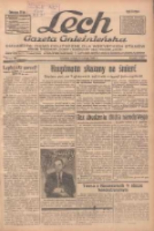 Lech.Gazeta Gnieźnieńska: codzienne pismo polityczne dla wszystkich stan&oacute;w. Dodatki: tygodniowy "Lechita" i powieściowy oraz dwutygodnik "Leszek" 1935.02.16 R.36 Nr39