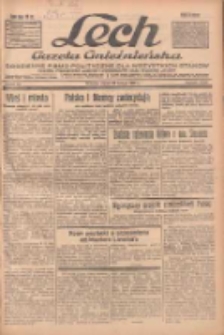 Lech.Gazeta Gnieźnieńska: codzienne pismo polityczne dla wszystkich stan&oacute;w. Dodatki: tygodniowy "Lechita" i powieściowy oraz dwutygodnik "Leszek" 1935.02.22 R.36 Nr44