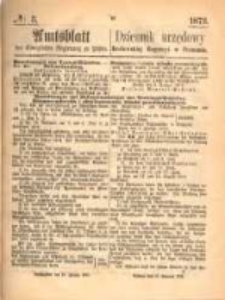 Amtsblatt der Königlichen Regierung zu Posen. 1873.01.16 Nro.3