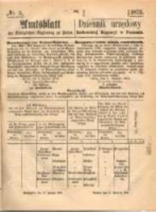 Amtsblatt der Königlichen Regierung zu Posen. 1873.01.30 Nro.5