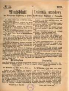 Amtsblatt der Königlichen Regierung zu Posen. 1873.03.13 Nro.11